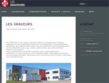 Tablet Screenshot of les-graveurs.de